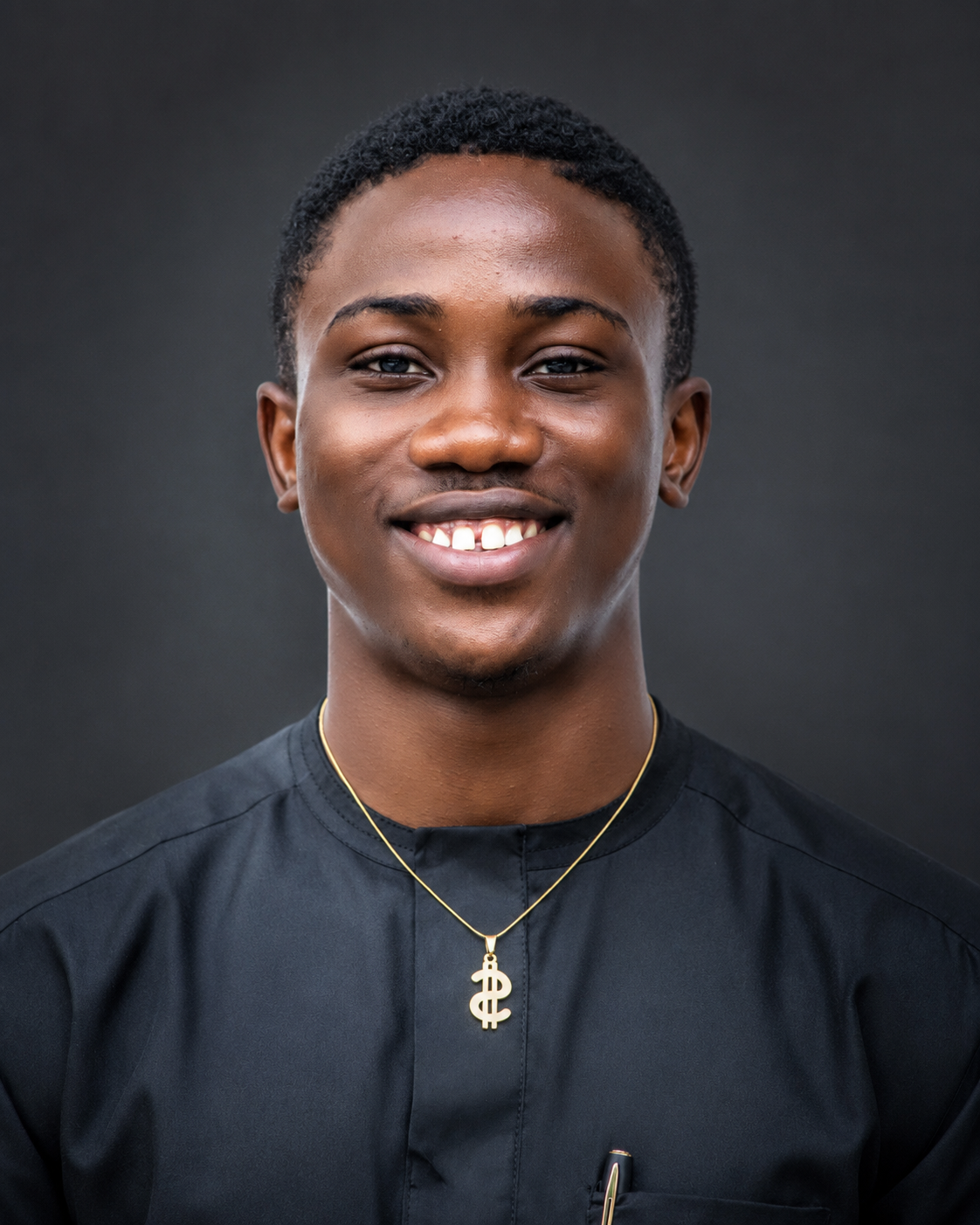 Professional portrait of Godwin Aikonedo
