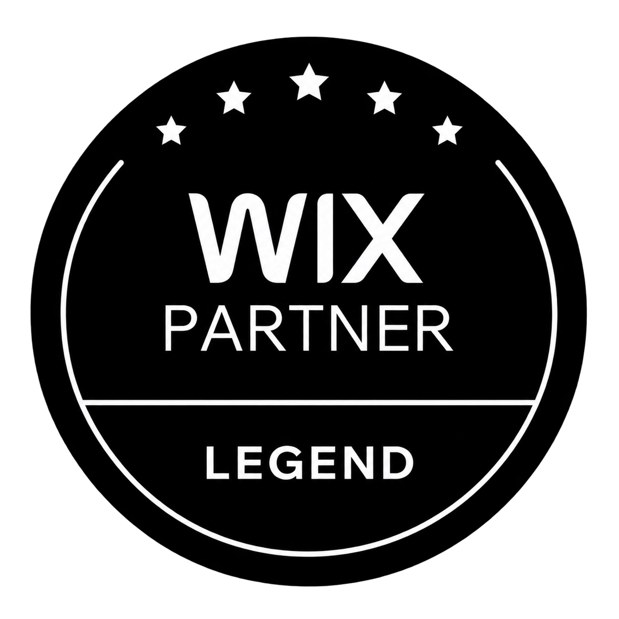 Wix Legend Partner badge
